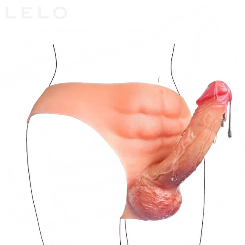 Wearable Silicone Strap On Dildo Panties for Couples (1)