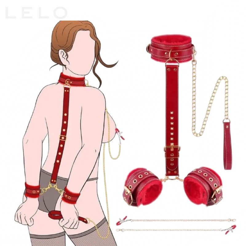 Wrist BDSM Bondage Kit with Handcuffs (1)